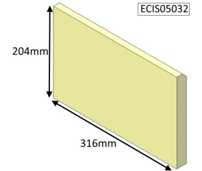 ECIS05032 Parkray Upper Rear Brick  |  Aspect 5 Slimline